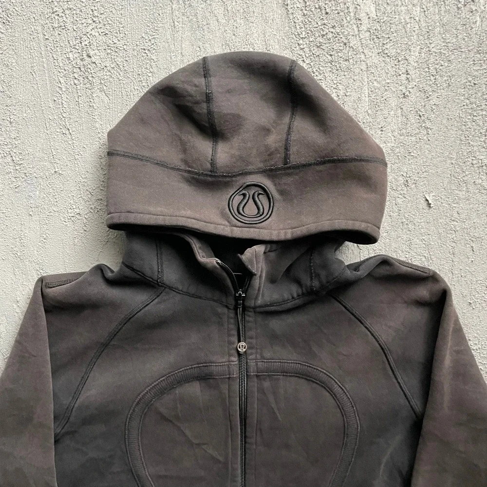 Lululemon Full Zip Scuba Hoodie Womens No Tag Size Black - Picture 2 of 7